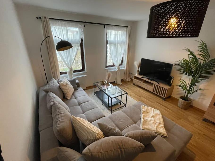 #Stylische / Moderne Wohnung Im Leipziger Zentrum Dg Links Exterior foto